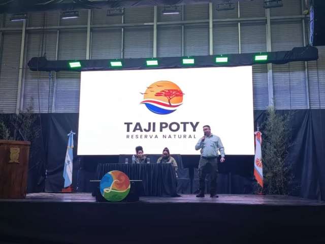 La Reserva Natural Taji Poty, ubicada en Santo Tomé,fue presentada en el 3° Congreso de Ecoturismo del Litoral